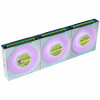 Lian Li UNI FAN SL-INF LCD FLEX Wireless kompiuterio korpuso aušintuvai (3 vnt.) su valdikliu, ARGB ir LCD, Reverse Blade, 120 mm, baltos spalvos