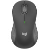 Belaidė optinė pelė Logitech Signature M550 L, grafito spalvos, 3 mygtukai