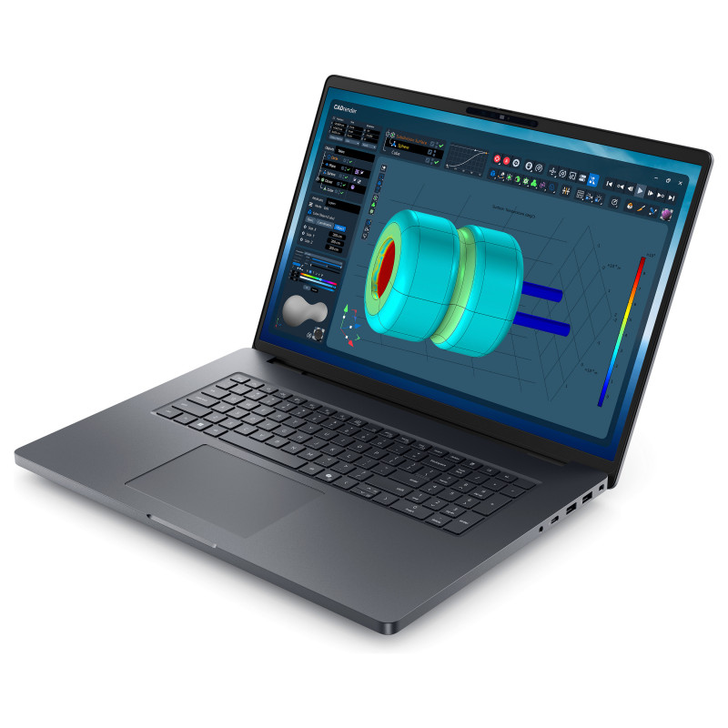 Nešiojamasis kompiuteris Dell Pro Max 18 Plus MB18250: 18", Intel Core Ultra 7 265HX, 32 GB RAM, 1 TB SSD, NVIDIA RTX PRO 2000, Windows 11 Pro