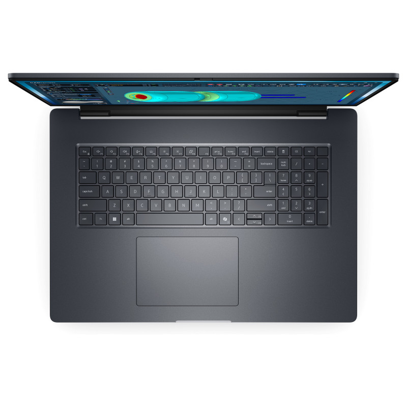 Nešiojamasis kompiuteris Dell Pro Max 18 Plus MB18250: 18", Intel Core Ultra 7 265HX, 32 GB RAM, 1 TB SSD, NVIDIA RTX PRO 2000, Windows 11 Pro