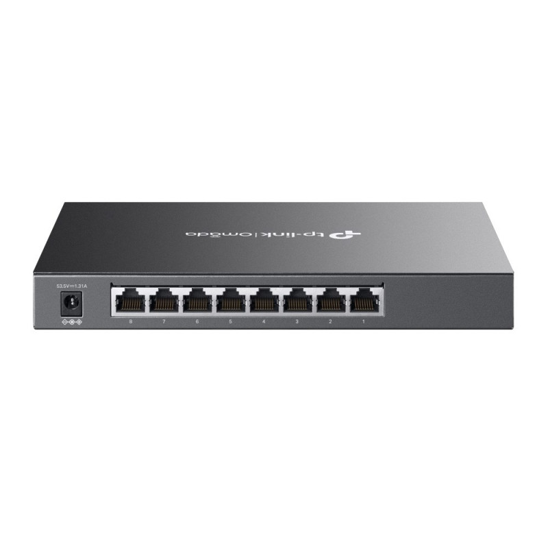 TP-Link SG2008P (TL-SG2008P) JetStream 8 prievadų Gigabit valdomas komutatorius su 4 PoE+ prievadais