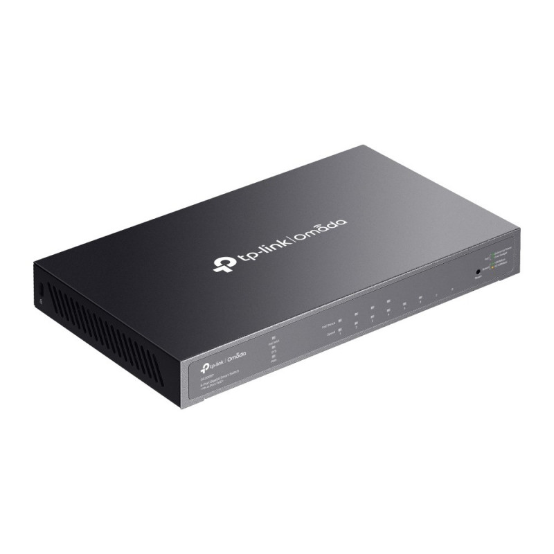 TP-Link SG2008P (TL-SG2008P) JetStream 8 prievadų Gigabit valdomas komutatorius su 4 PoE+ prievadais