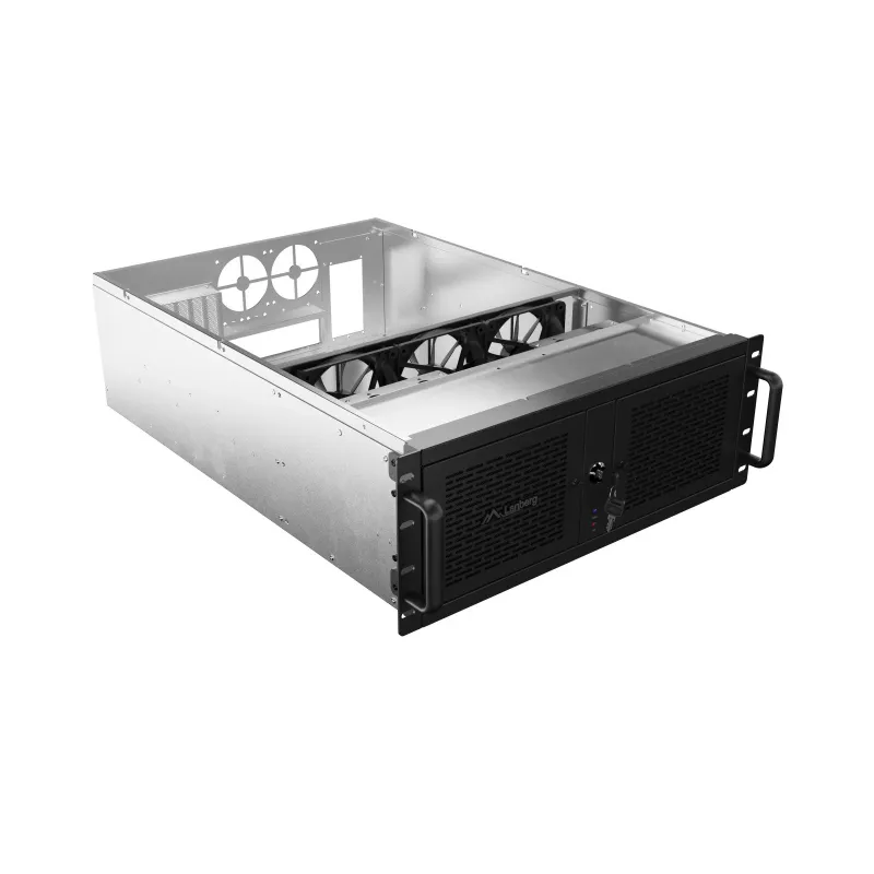 Lanberg SC01-6504-12B serverio dėžė, E-ATX 650/12, 19 colių, 4U