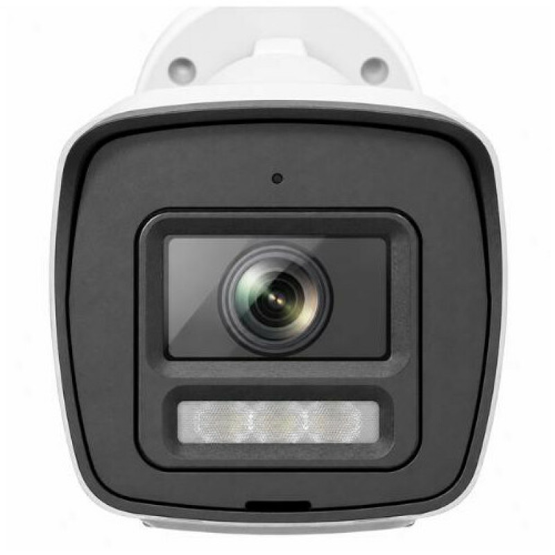 Miton NT-IP108CA-DL IP vaizdo kamera, 8 MP 4K, 2,8 mm objektyvas, IR ir baltas šviesos apšvietimas, IP67, PoE