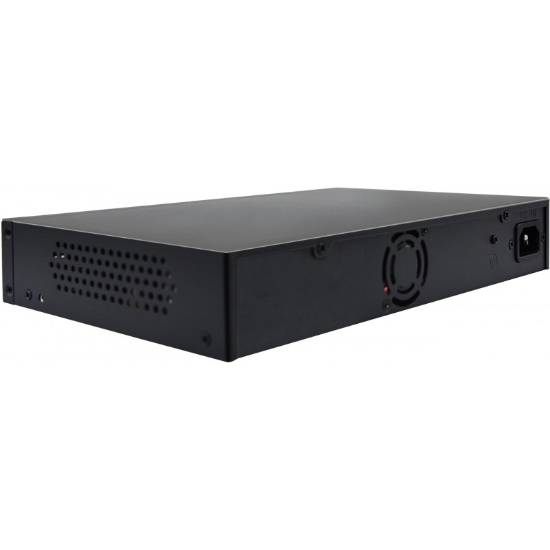 Getfort GF-120G-16P-240 PoE tinklo komutatorius, 16 x 10/100 PoE + 2 x GE + 2 x SFP, 240 W