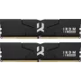 GOODRAM IRDM IR-6000D564L30S/16GDC DDR5 operatyviosios atminties rinkinys, 16 GB (2 x 8 GB), 6000 MHz, CL30, juodas