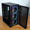 Kolink AM2 ARGB ATX Midi Tower korpusas, grūdintas stiklas, su 4x 120 mm ventiliatoriais, juodas