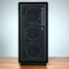 Kolink AM2 ARGB ATX Midi Tower korpusas, grūdintas stiklas, su 4x 120 mm ventiliatoriais, juodas