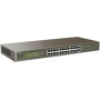Tenda TEG1124P-24-250W PoE tinklo komutatorius, 24 gigabitiniai prievadai, 250 W