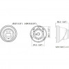 Hikvision AcuSense Turret DS-2CD2343G2-LI2U kamera, 4 mm, O-STD