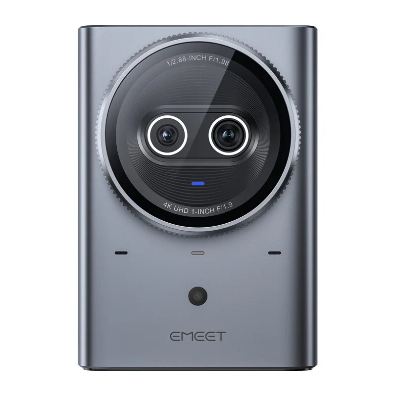 Emeet Prime SE internetinė kamera su dviem objektyvais, 4K