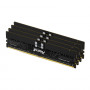 Kingston FURY Renegade Pro KF560R32RBEK4-128 DDR5-6000 ECC registruotos atminties modulių rinkinys, 128 GB (4 x 32 GB), juodas
