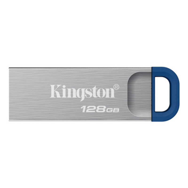 Kingston DataTraveler Kyson DTKNG2/128GB USB raktas, 128 GB, USB 3.2 Gen 1, metalinis
