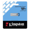 Kingston DataTraveler Kyson DTKNG2/128GB USB raktas, 128 GB, USB 3.2 Gen 1, metalinis