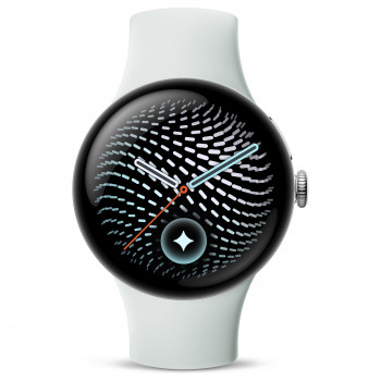 Google Pixel Watch 5 WiFi išmanusis laikrodis, 41 mm, Polished Silver / Fog, GA10898-DE