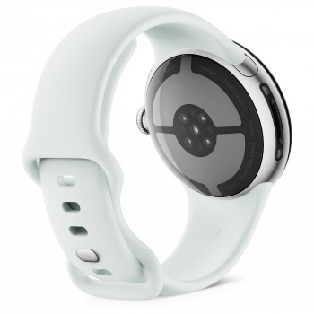 Google Pixel Watch 5 WiFi išmanusis laikrodis, 41 mm, Polished Silver / Fog, GA10898-DE