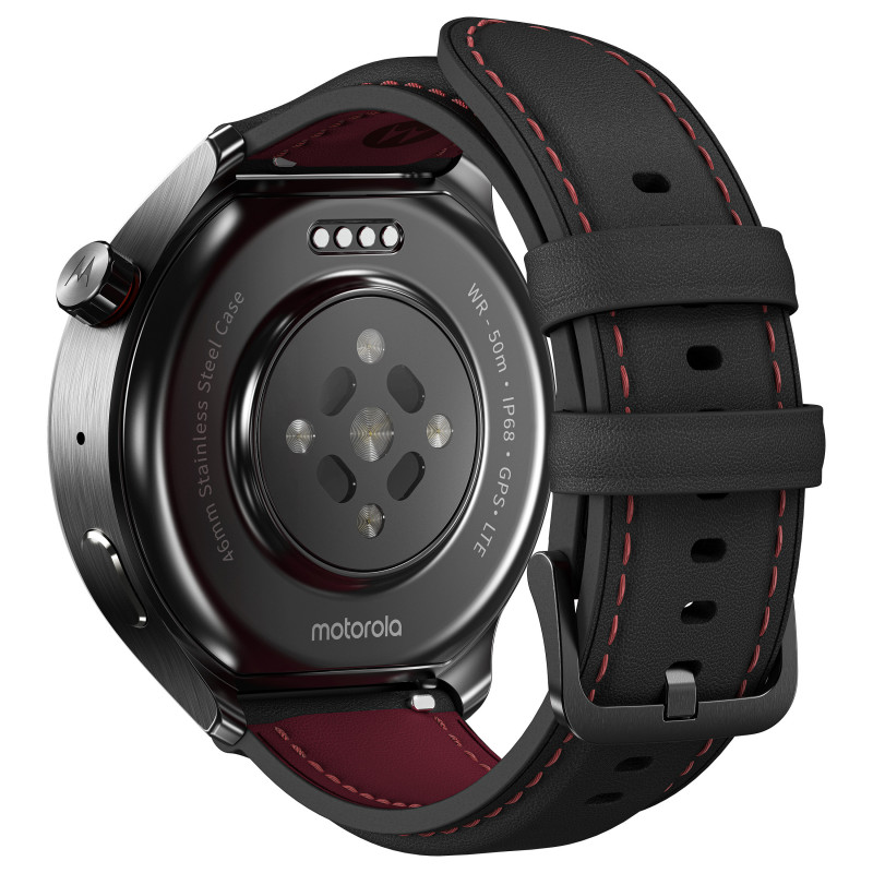 Motorola Moto Watch Ultra LTE išmanusis laikrodis, 46 mm, juodas, PBCX0000SE