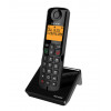Alcatel S280 EWE DECT belaidis telefonas su garsiakalbio funkcija, juodos spalvos