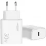 Ansmann Home Charger HC130PD USB kroviklis su 1x USB-C, PPS, PD, Quick Charge, 30 W, baltos spalvos