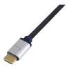 Equip 119387 HDMI 2.1 Ultra High Speed laidas su Ethernet, 48 Gbps, 8K/60 Hz, juodos spalvos, 0,5 m