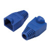 LogiLink MP0066 RJ45 kištukų apsauginiai gaubteliai 6,5 mm, mėlyni (50 vnt.)