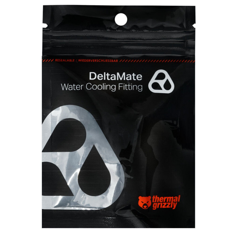 Thermal Grizzly DeltaMate TG-DM-QDC-0010 greito atjungimo jungtis, kištukinė, M, juoda