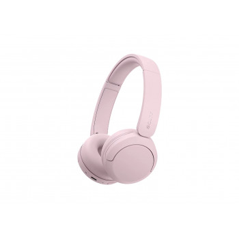 Sony WH-CH530 Bluetooth ausinės su mikrofonu, uždedamos ant ausų, triukšmo mažinimas, rožinės