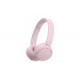 Sony WH-CH530 Bluetooth ausinės su mikrofonu, uždedamos ant ausų, triukšmo mažinimas, rožinės
