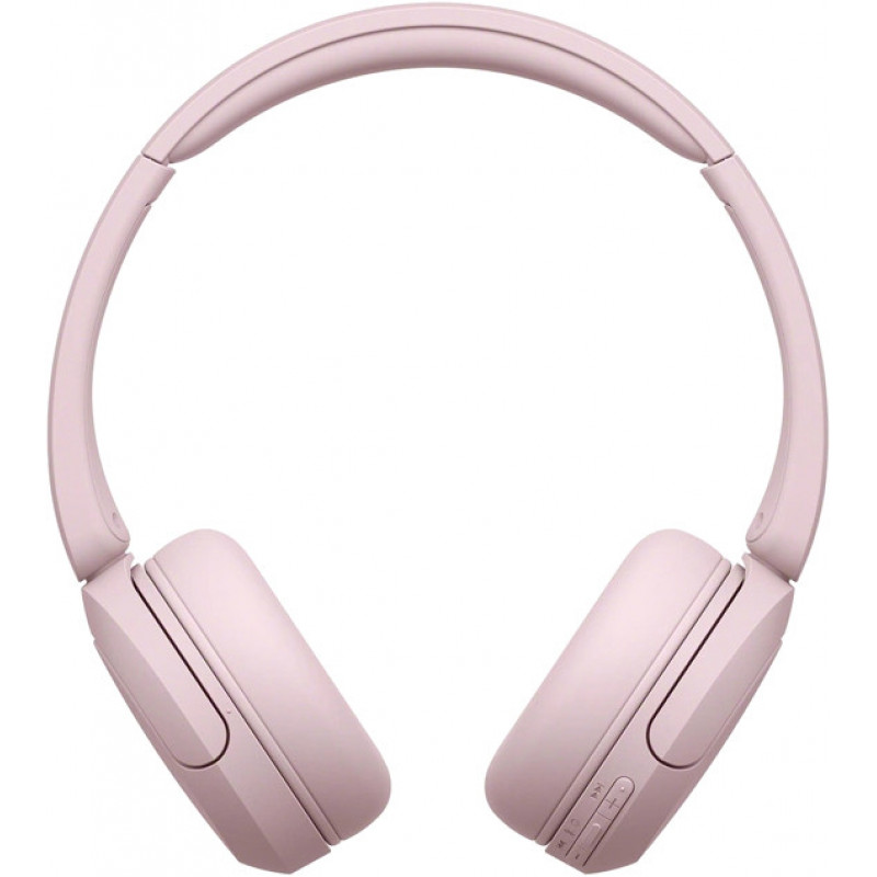 Sony WH-CH530 Bluetooth ausinės su mikrofonu, uždedamos ant ausų, triukšmo mažinimas, rožinės