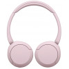 Sony WH-CH530 Bluetooth ausinės su mikrofonu, uždedamos ant ausų, triukšmo mažinimas, rožinės