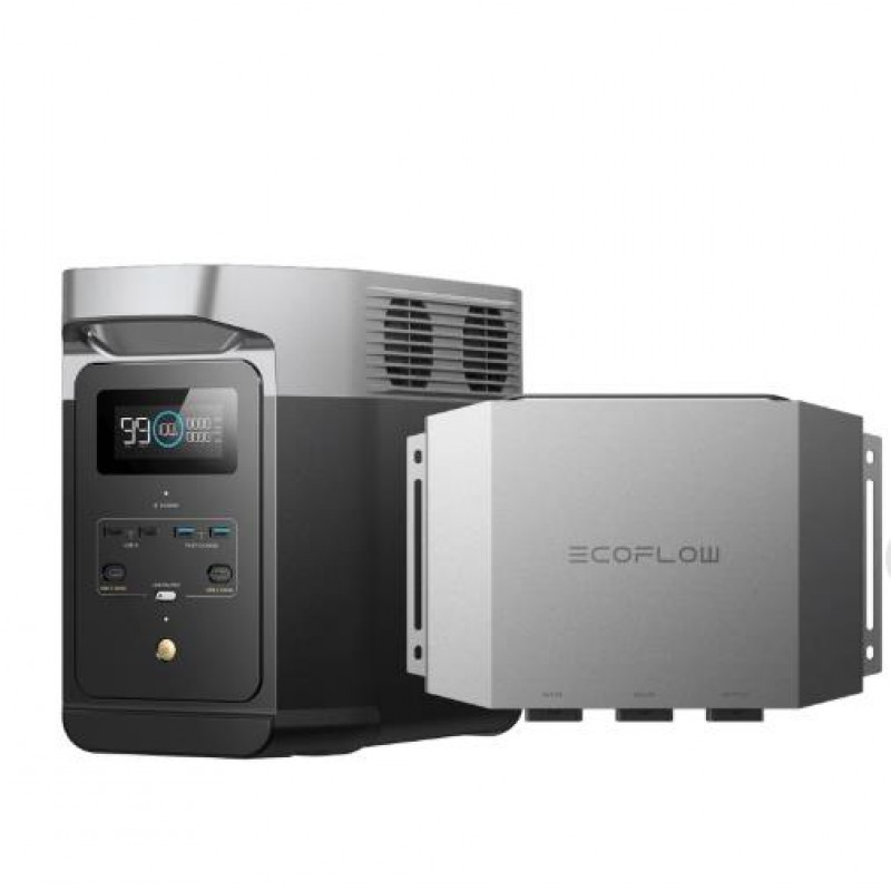 EcoFlow Alternator Charger 600 W automobilinis generatoriaus kroviklis, EFAltCharger600W-N