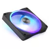 NZXT F140U Ultra RGB kompiuterio korpuso ventiliatorius, 140 mm, juodas, RF-E14US-BA