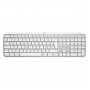 Logitech Master Series MX Keys S for Mac 920-011628 klaviatūra Mac kompiuteriams, šveicariškas klavišų išdėstymas (CH), šviesiai pilkos spalvos