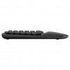 Logitech Wave Keys 920-012289 ergonomiška belaidė klaviatūra, 2,4 GHz / Bluetooth, šveicariškas klavišų išdėstymas (CH), grafitinė