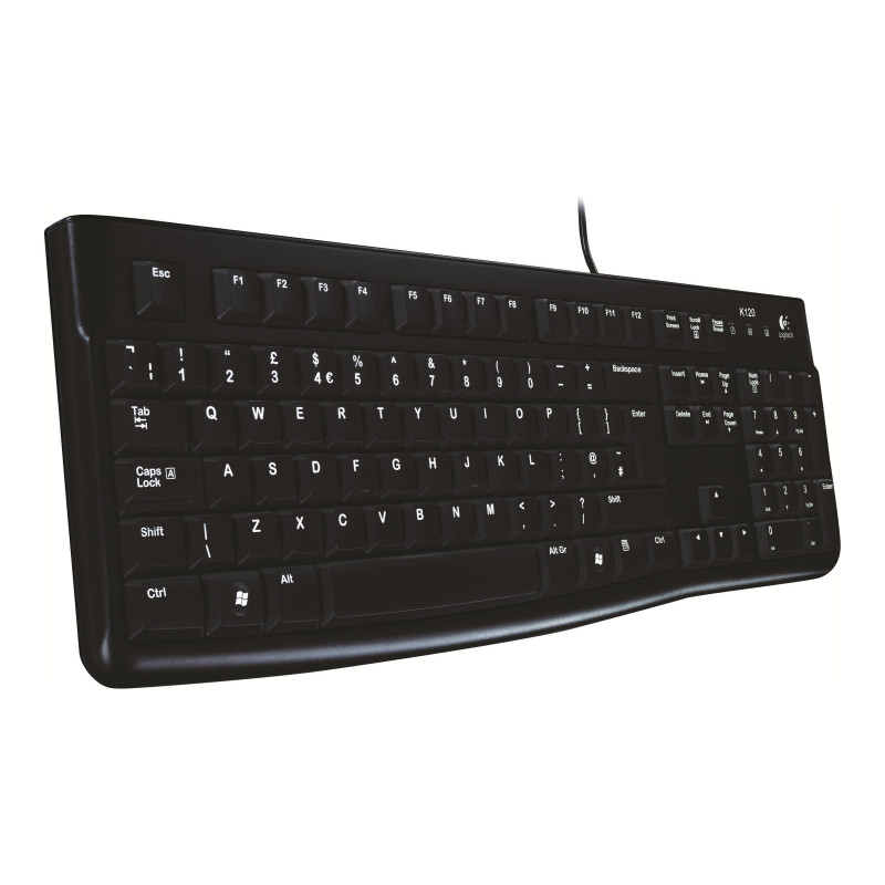 Logitech K120 920-002487 USB klaviatūra su estų kalbos išdėstymu