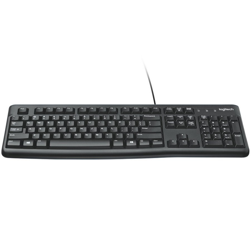 Logitech K120 920-002487 USB klaviatūra su estų kalbos išdėstymu
