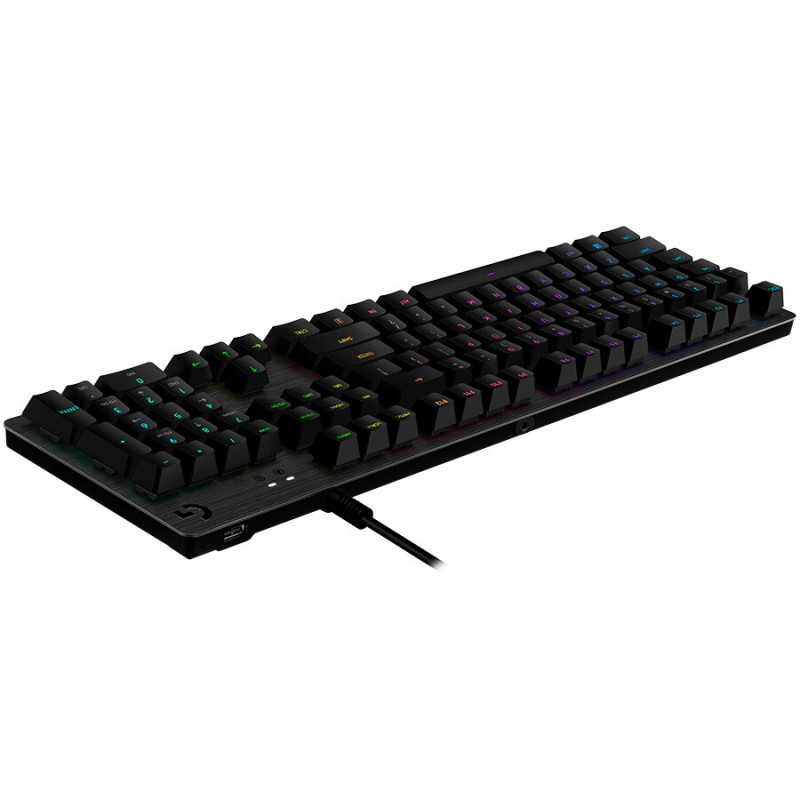 Logitech G512 920-009350 apšviečiama mechaninė žaidimų klaviatūra su GX mechanizmais