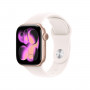 Apple Watch Series 11 5G išmanusis laikrodis su 42 mm aliuminio korpusu, S/M, auksinis, MF8E4QL/A