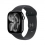 Apple Watch Series 11 5G išmanusis laikrodis su 46 mm aliuminio korpusu, M/L, juodas, MFC44QL/A