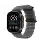 Apple Watch Ultra 4 išmanusis laikrodis, GPS + Cellular, 49 mm, juodas, Ocean dirželis permatomai juodas