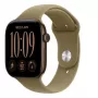 Išmanusis laikrodis Apple Watch Series 12 GPS 42 mm – tamsiai bronzinės spalvos aliuminio korpusas, alyvuogių spalvos Sport dirželis M/L