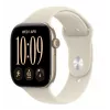 Apple Watch Series 12 GPS + Cellular išmanusis laikrodis, 42 mm, šviesiai auksinis aliuminio korpusas, smėlio spalvos sportinė apyrankė S/M