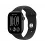 Apple Watch Series 12 išmanusis laikrodis su GPS + Cellular, 46 mm, juodo aliuminio korpusas, juoda sportinė apyrankė M/L