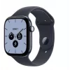 Apple Watch Series 12 išmanusis laikrodis su GPS + Cellular, 42 mm, naktinės mėlynos spalvos keraminis korpusas, tamsiai mėlyna sportinė apyrankė M/L