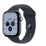 Apple Watch Series 12 išmanusis laikrodis su GPS + Cellular, 42 mm, naktinės mėlynos spalvos keraminis korpusas, tamsiai mėlyna sportinė apyrankė M/L