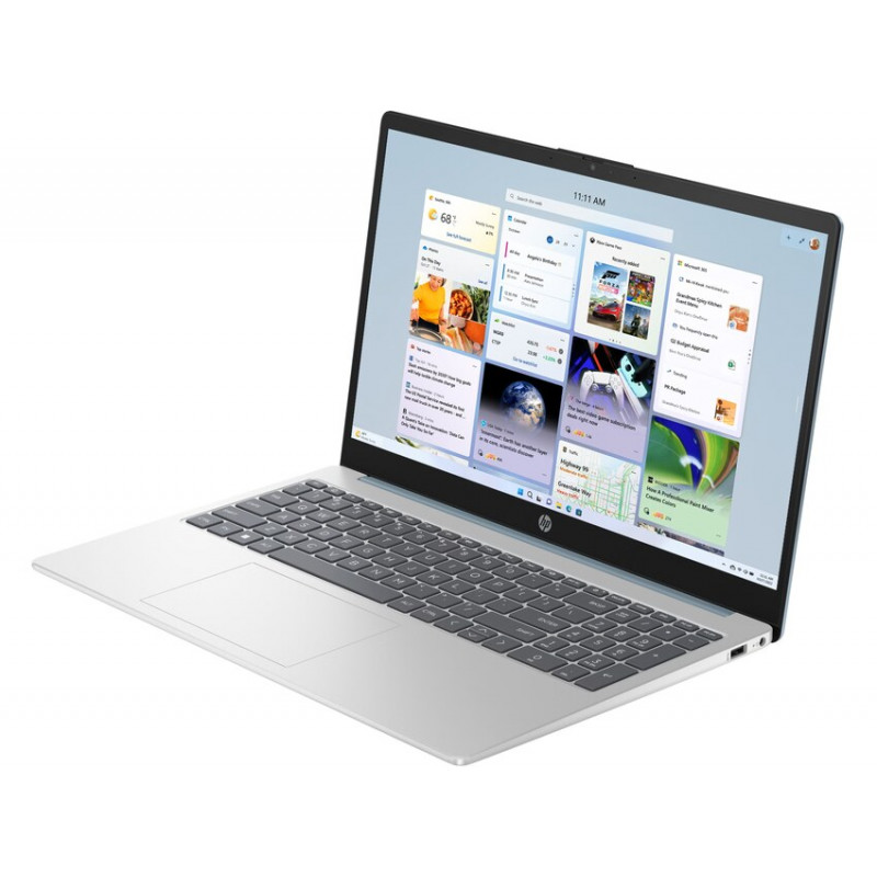 Atnaujintas HP AI 15-fd2000ne nešiojamasis kompiuteris, Intel Core Ultra 5 225U, 15,6″ FHD, 16 GB RAM, 512 GB SSD, Windows 11