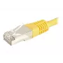 Exertis Connect F/UTP CAT.6A tinklo jungiamasis kabelis, 15 m, geltonas