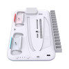 White Shark KIMURA PRO PS5 aušinimo stovas su 2 valdiklių įkrovimo stotelėmis, baltas