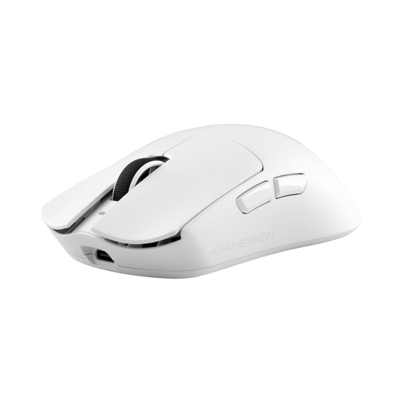White Shark AGAMEMNON WGM-9012 pelė žaidėjams, balta