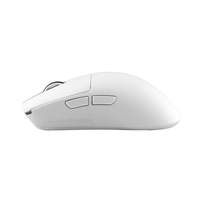 White Shark AGAMEMNON WGM-9012 pelė žaidėjams, balta